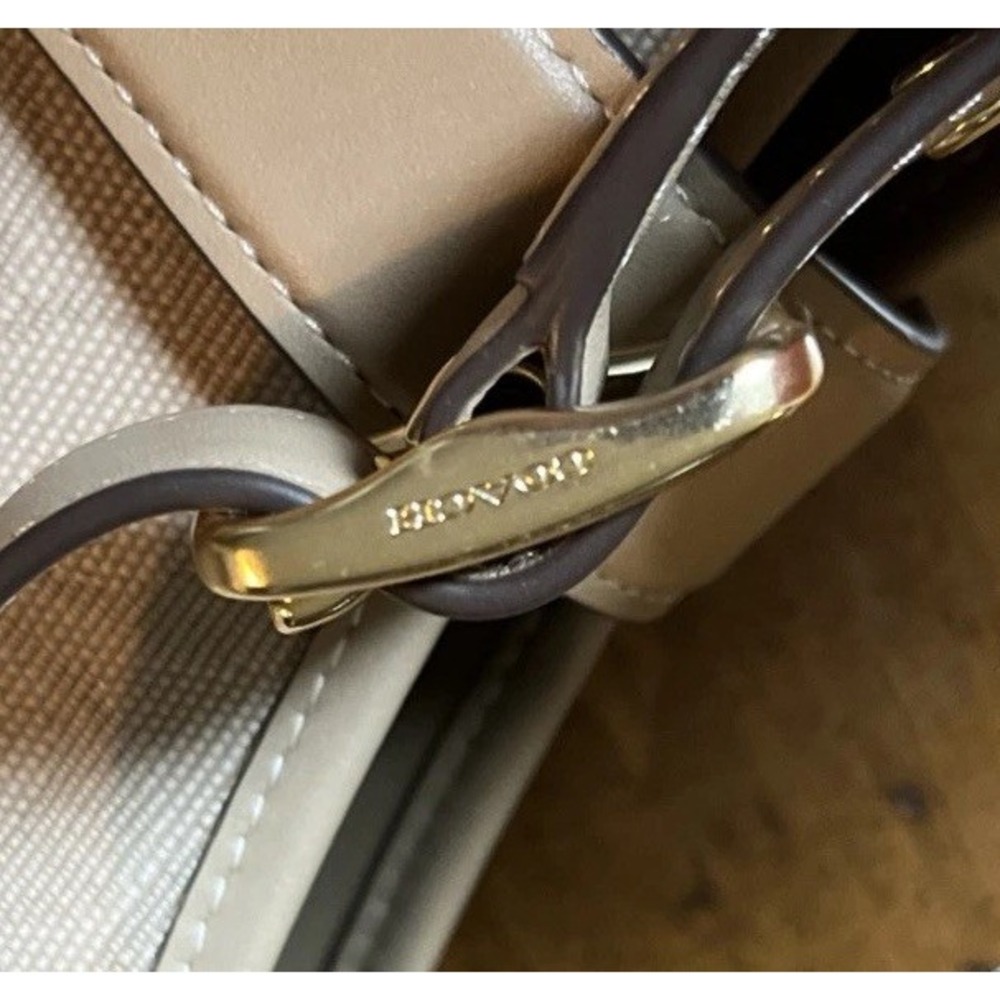 Coach Hadley Convertible Crossbody Bag With Canvas CAK50‎ Gold NWT Classic Logo - Picture 4 of 11